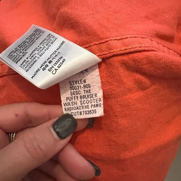 Mother The Puffy Bruiser Radioactive Paws Jacket - Picture 7 of 10